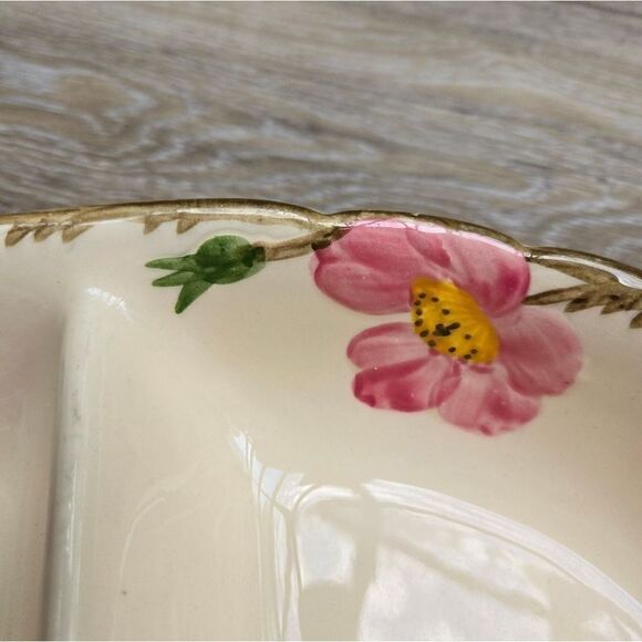 Franciscan Desert Rose divided serving dish - Picture 4 of 12